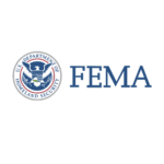 FEMA logo: A blue shield-shaped emblem with white text "FEMA" in the center. The text "Save On Transport" is written below the emblem.