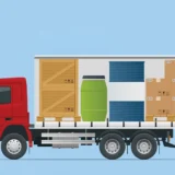 What is less than truckload freight - freight truck filled with different sized items